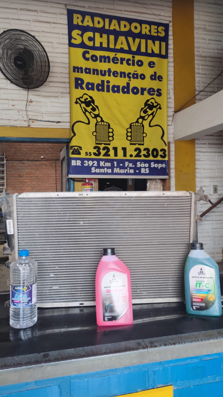 Radiador automotivo